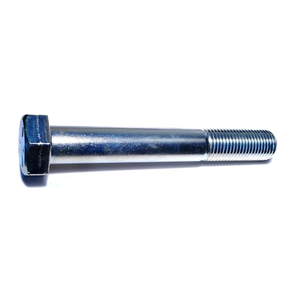 Midwest Fastener Grade 5, 1-1/4"-7 Hex Head Cap Screw, Zinc Plated Steel, 9 in L, 2 PK 07598 - main